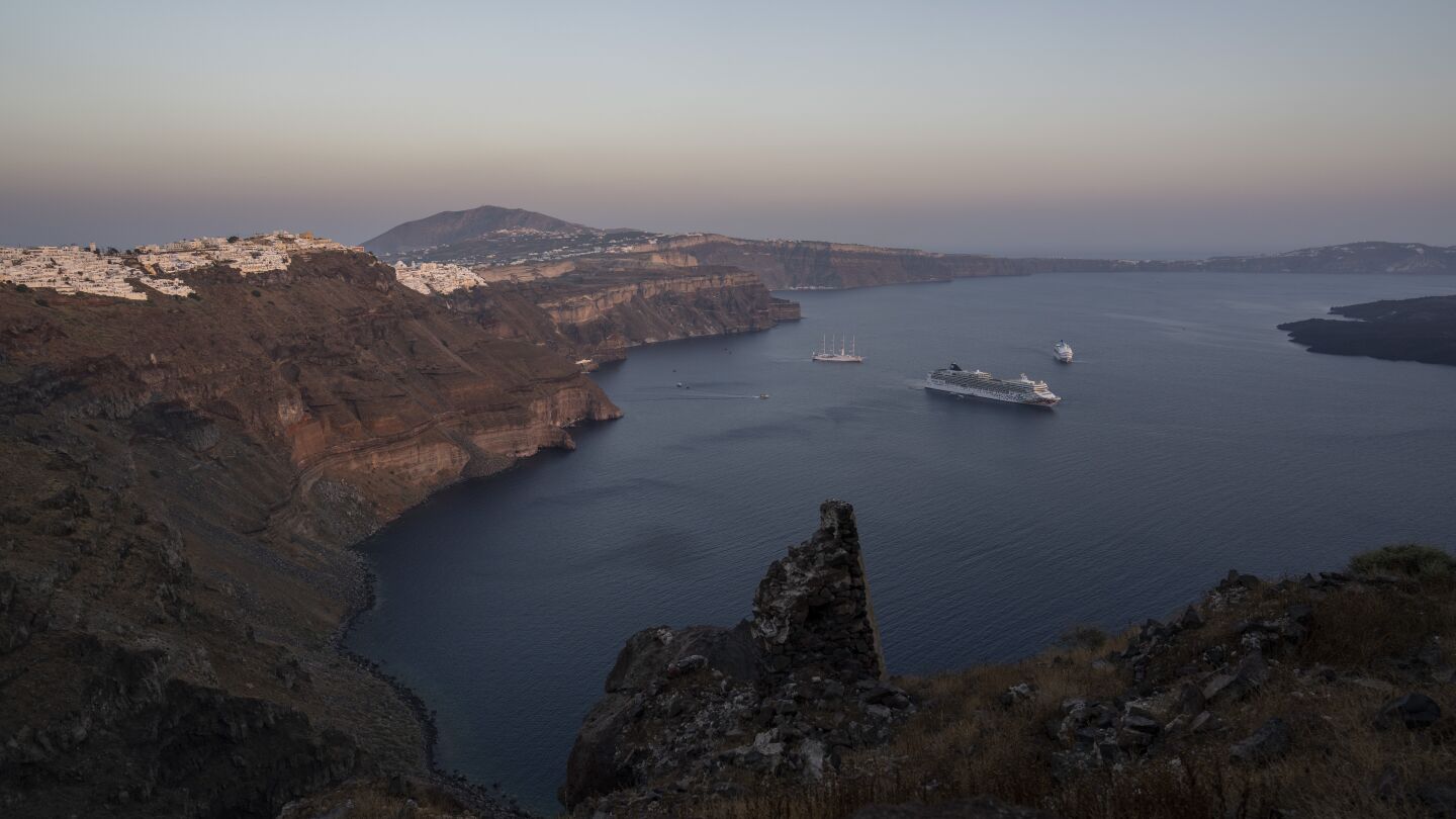 Increased volcanic activity detected in Greece’s popular tourist island of Santorini
