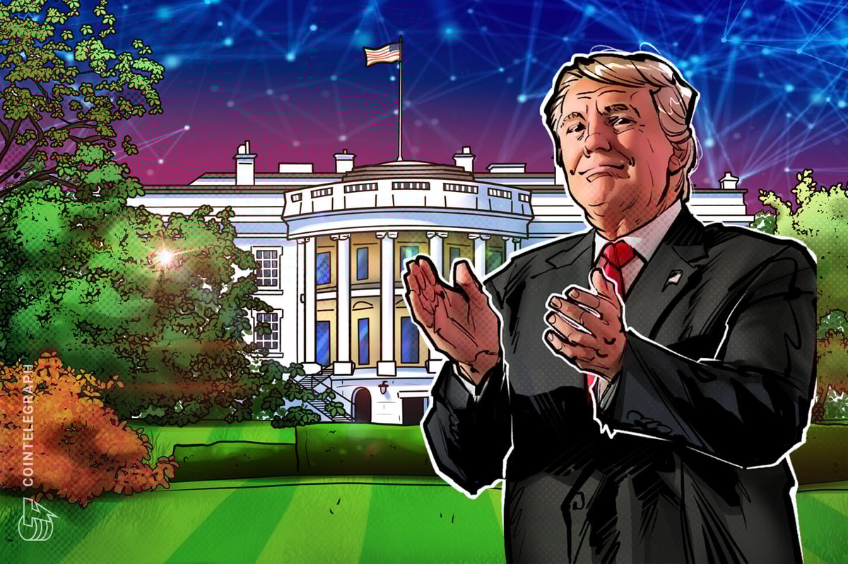 Golden Trump Statue Holding Bitcoin Appears in DC
