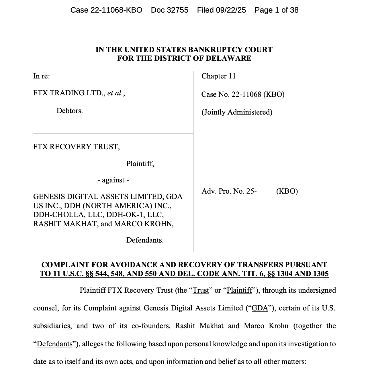 Bankruptcy, Court, Sam Bankman-Fried, FTX