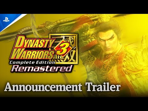 Dynasty Warriors 3: Complete Edition Remastered - Announcement Trailer | PS5 Games