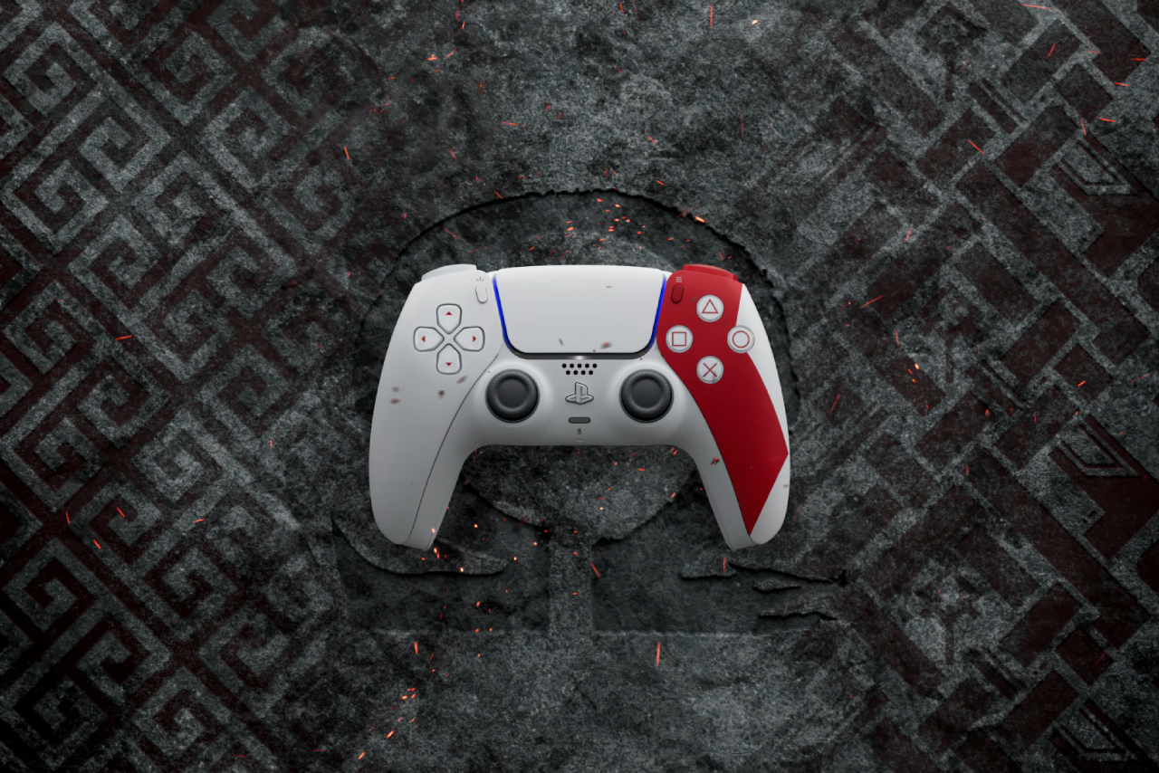 PlayStation Unveils God of War-Themed Controller, Alongside New Wireless Speakers