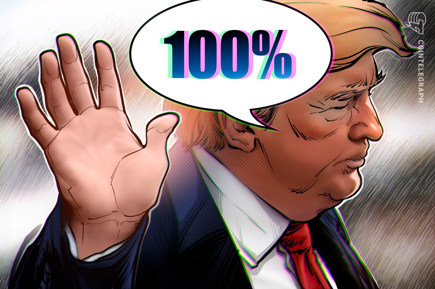 Trump announces 100% tariffs on China, Bitcoin plummets below $110K