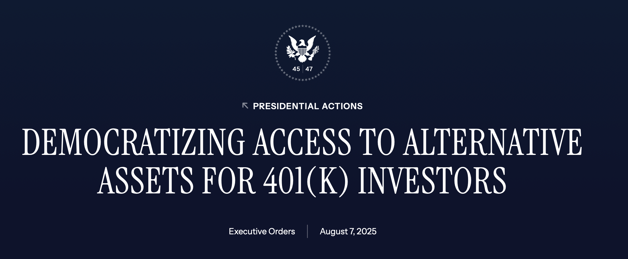 United States, Retirement