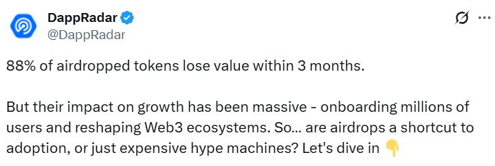 Tokens, Airdrop, Tokenomics