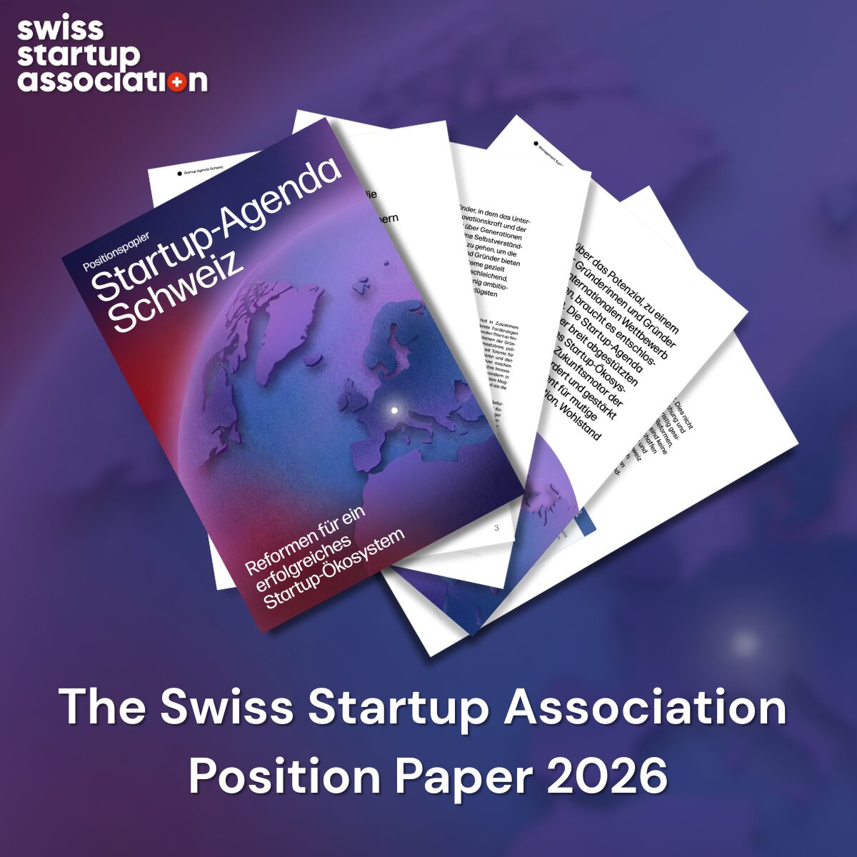 20 Reforms to Compete Globally: The Swiss Startup Agenda by SSA